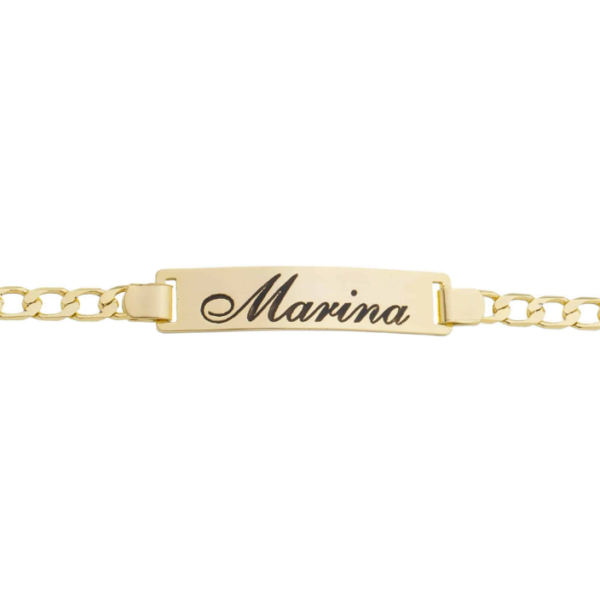 Pulseira Infantil Unissex com Nome